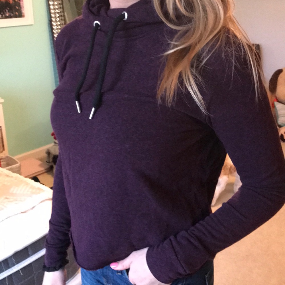Dark purple Hoodie
